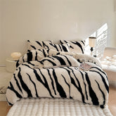 Zebra Luxe - Verdikte Fluffy Beddengoed Set