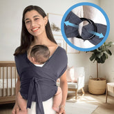 SnuggleWrap – Comfortabel Draagdoek voor Baby’s en Ouders