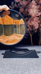 Ocean Glimmer - 3D Nautische Zandloper Landschap