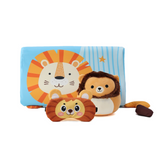 RoarySleep - Kinder Slaapbundel met Kussen, Knuffel en Slaapmasker