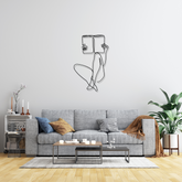 Artistry - 3D Metalen Wanddecoratie