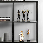 SwingForm - Abstract Golfer Beeldje voor Moderne Decoratie