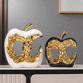 Opulent Apple - Goudplated Sculptuur