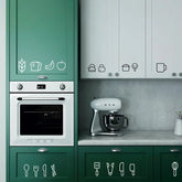 OrganizePro - 35 Vinyl Keukenopslag Labels voor Pantrys en Containers