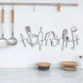 Stickora - Vinyl Zelfklevende Muurstickers Keuken