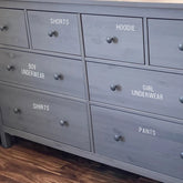 Clarity - Kledingkast Organisatie Label Stickers