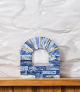 Aria Frame - Handgekerfde Bottegelweergave