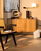 TimberCraft - Abstract Houten Sculptuur