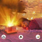 CrystalGlow - 16-Kleur RGB Kristallen Tafellamp