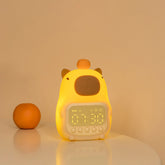 CapyTime - Schattige Capybara Wekker Nachtlamp LED