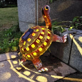 LuminaShell - Solar Schildpad Lichtsculptuur