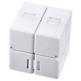 Cubora - Infinity Fidget Cube in Zwart en Wit