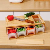 ChopMaster - 4-tray Bamboo Snijstation