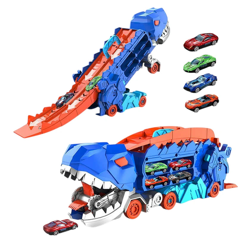 DinoHaul – Tyrannosaurus Transporttruck Speelset voor Kinderen