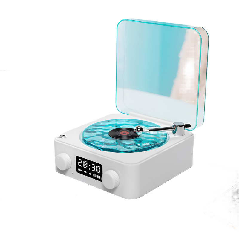 WaveBeat - Premium Retro Bluetooth Platenspeler