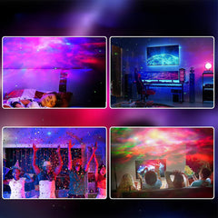 StellarGlow - 3-in-1 Galaxy Projector met Bluetooth Speaker & Timer