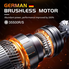 Airdyn – Draadloze Opvouwbare Handstofzuiger voor Auto & Thuis