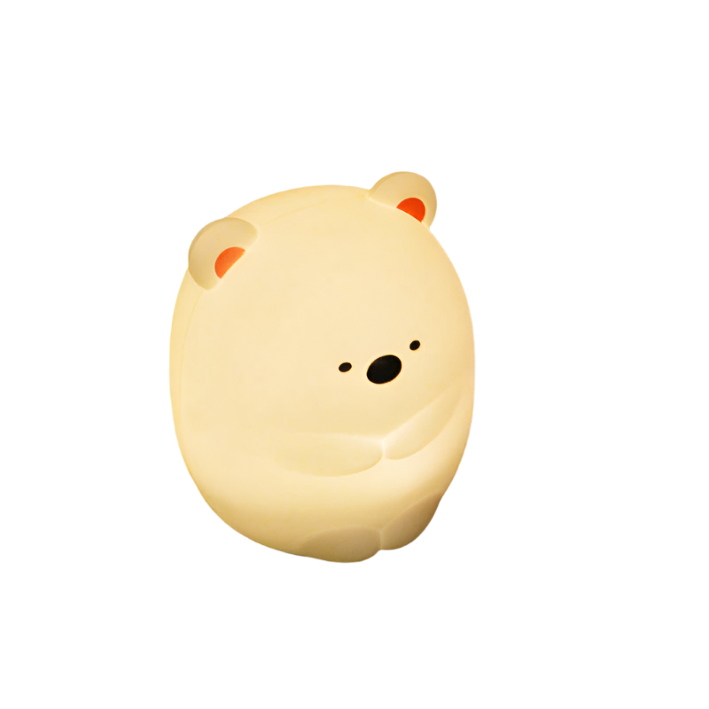 CuddleGlow -Knuffel beer LED Nachtlamp