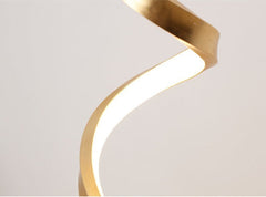 Illumina - Witte Spiraallamp voor Modern Interieur