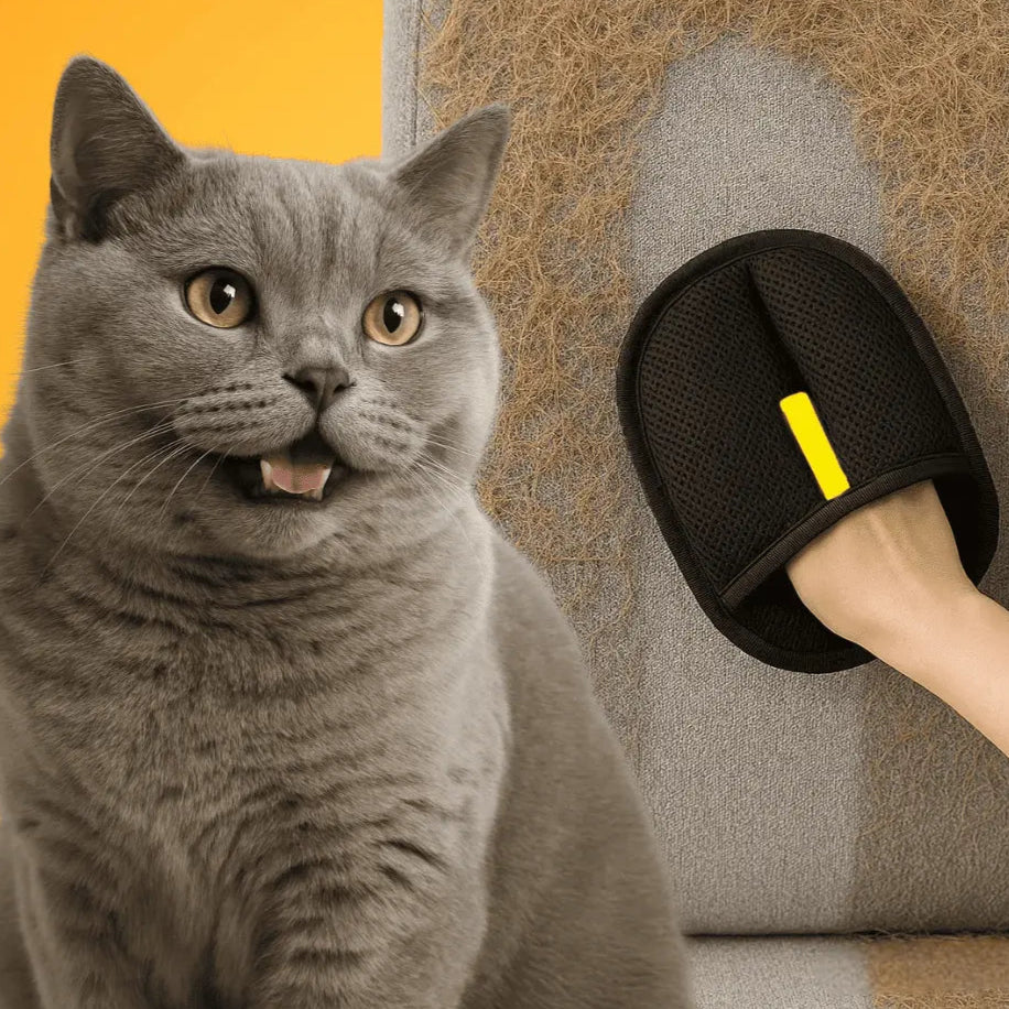 FurEase – Huisdierhaar Verwijderhandschoen voor Alle Vachtsoorten