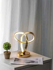 Lumière - Elegante LED Tafellamp met Siliconen Accent