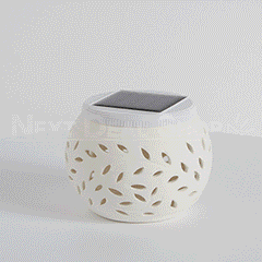 Soleil - Elegante Zonne-energie Keramische Lamp