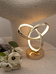 Lumière - Elegante LED Tafellamp met Siliconen Accent