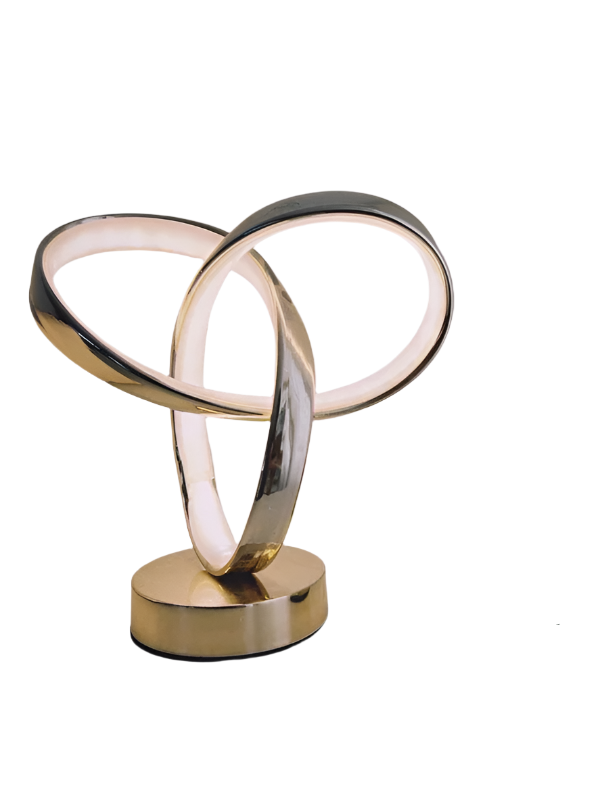 Lumière - Elegante LED Tafellamp met Siliconen Accent