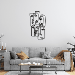 Artistry Steel - 3D Wanddecoratie
