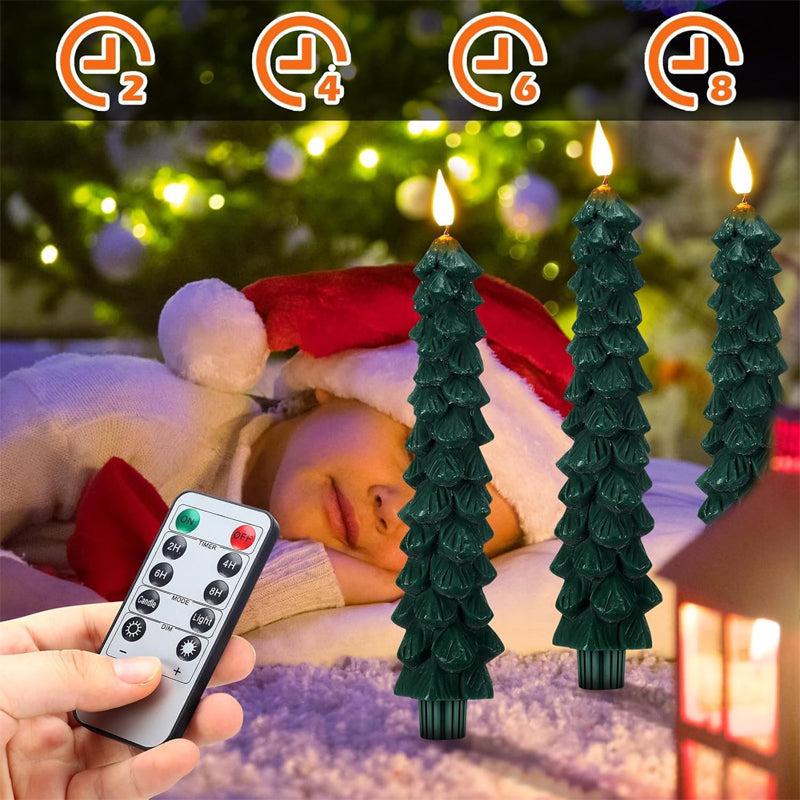 GlowMerry - Kerst LED Kaarslicht met Afstandsbediening