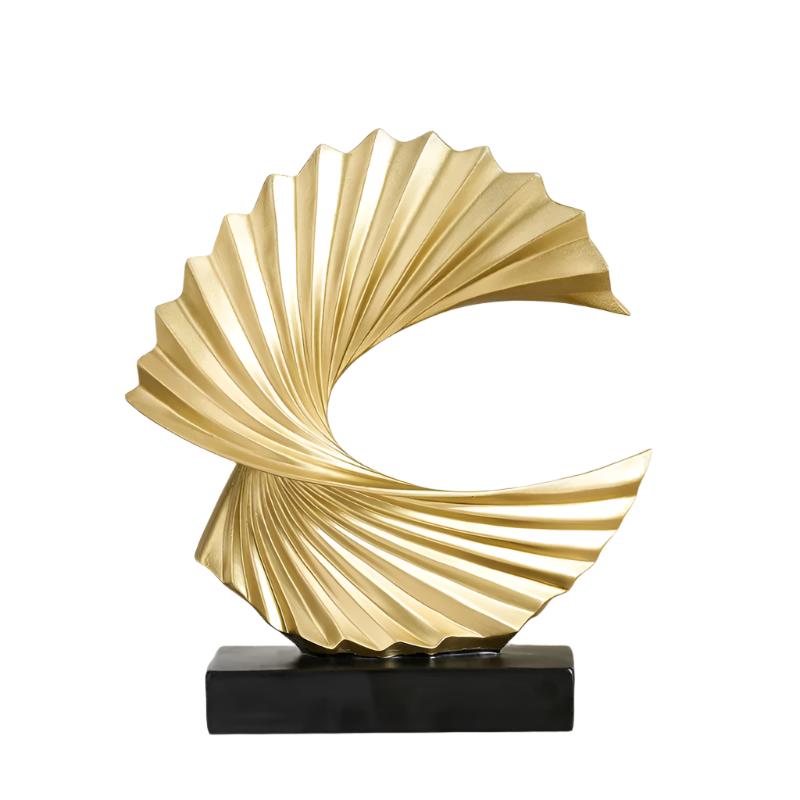 Aerius - Abstracte Resin Sculptuur voor Modern Interieur