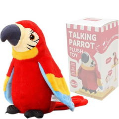 ChatterBird - Pratende Papegaai Knuffel voor Kinderen