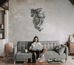 Artistry Edge - 3D Laser-Cut Metaal Wandkunst