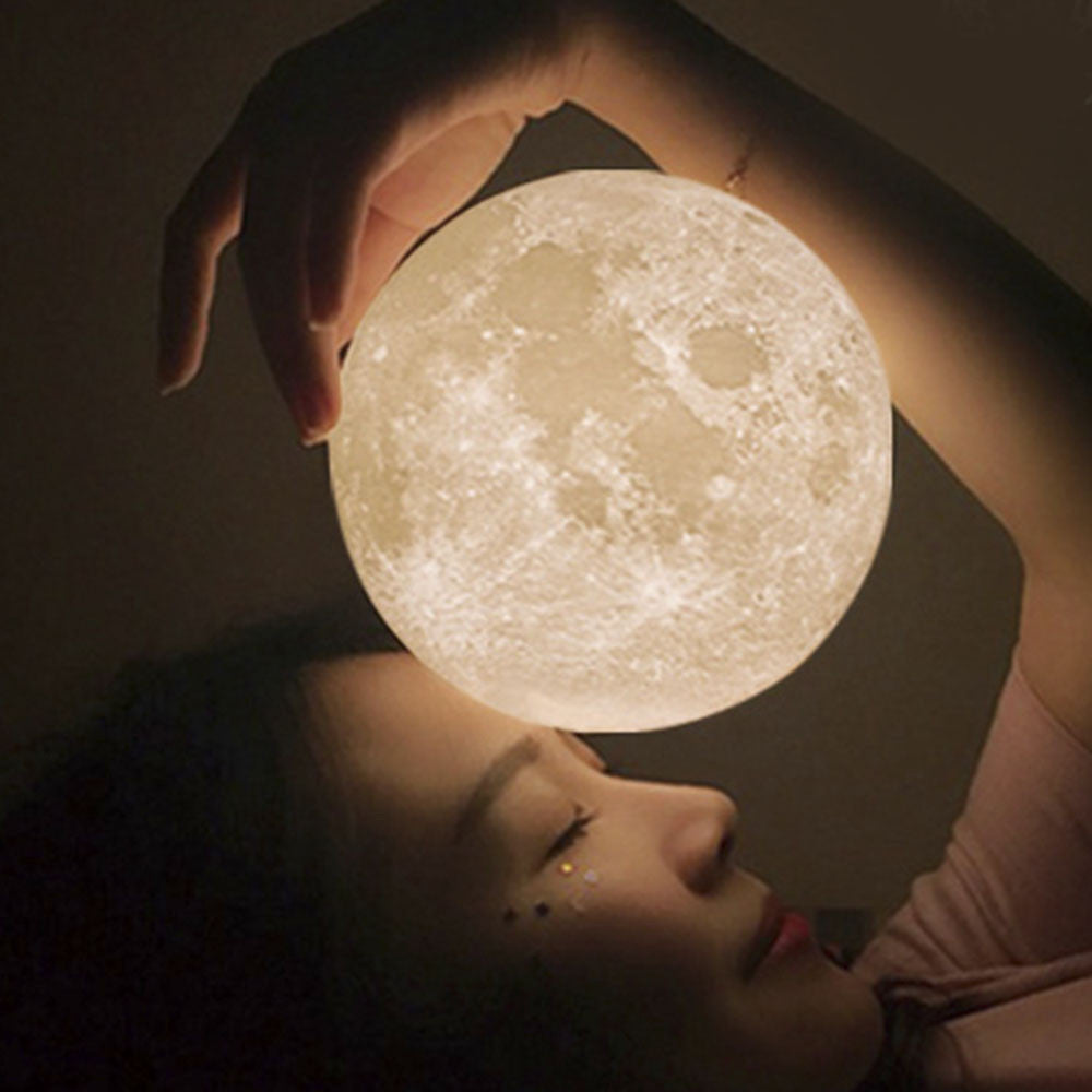Lunara - 3D Maanlamp voor een Sfeervolle Nacht