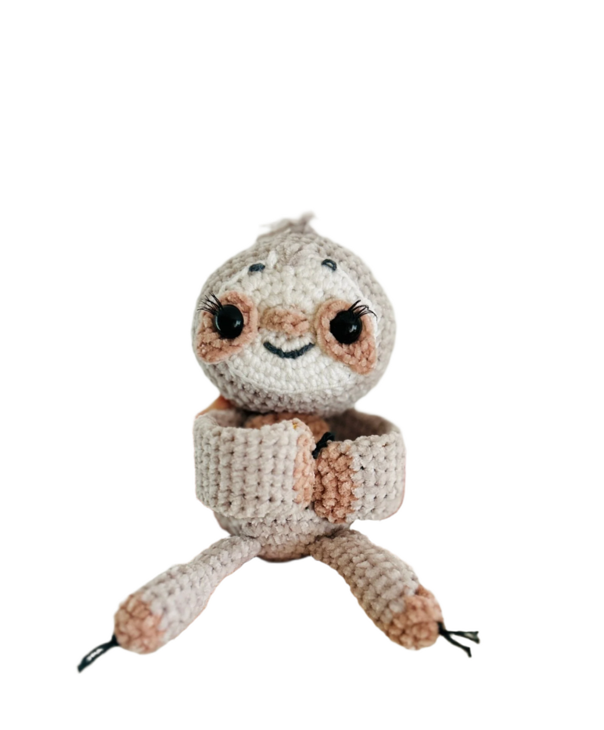 SnuggleCraft - Haak Sloth Hugger Amigurumi Patroon
