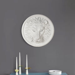 Lioverse - Surrealistische Leeuwenkop Muurkunst