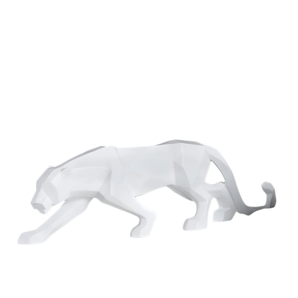 PantherForm - Modern Geometric Panther Sculpture