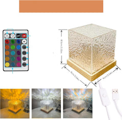 AquaGlow Ripple Nachtlamp