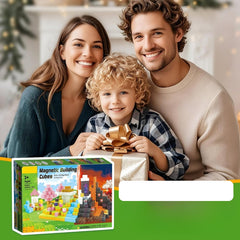 NetherCraft – Magnetische Mineblocks Bouwset met Portal