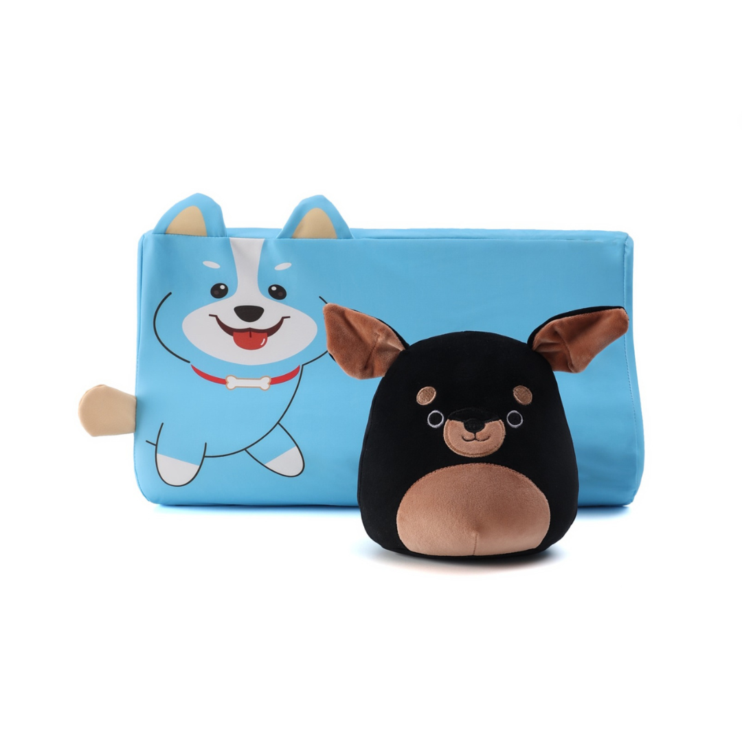 DreamPup - Hond Kussen & Knuffelset voor Kinderen