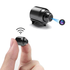 VeilCam – 2-Pack Mini Wi-Fi HD Nachtzichtcamera’s voor Kind- en Huisdierbewaking