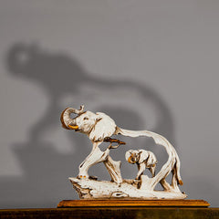 Olifanten Charme - Feng Shui Gouden Showpiece