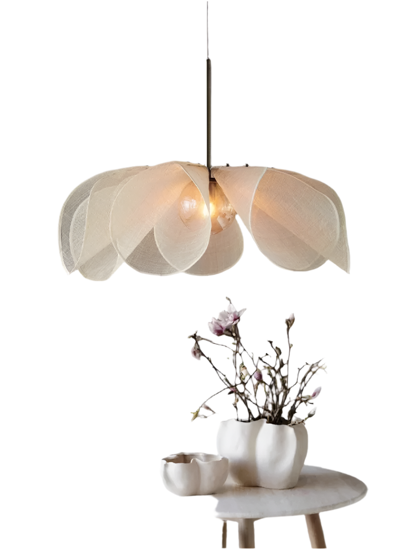 NatureGlow - Wabi Sabi Fabric Cord Hanglamp