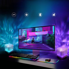 AquaGlow Ripple Nachtlamp