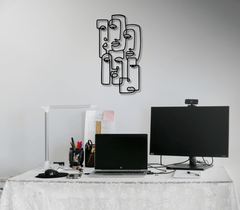 Artistry Steel - 3D Wanddecoratie