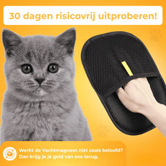 FurEase – Huisdierhaar Verwijderhandschoen voor Alle Vachtsoorten