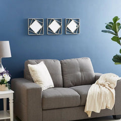 Aura Reflect - 3-delige Vierkante Spiegelset