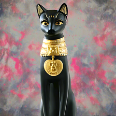 OudeFlonker - Bastet Kat Resin Craft