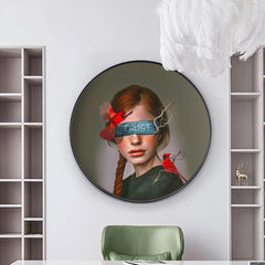 Hemelse Balans - Abstract Canvas Kunst