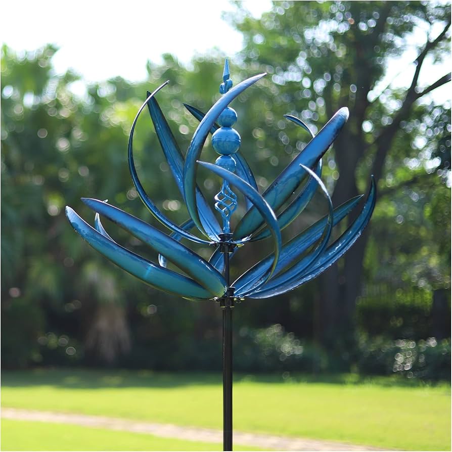 BreezeDance - Vortex Windspinner in Blauw